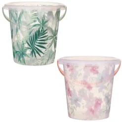 B&M Printed Bucket 12L - Floral -Kitchen Product Store 315524 printed bucket 12l main