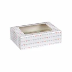 Betty Winters Cupcake Boxes 4pk 7 Betty Winters Cupcake Boxes 4pk -Kitchen Product Store 320783 4pk cupcake boxes holds 6 pastel triangles 2