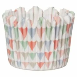 Betty Winters Paper Baking Cases 36pk - Pastel Triangles -Kitchen Product Store 335255 36pk paper baking cases pastel triangles 4