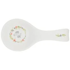 B&M Ceramic Spoon Rest -Kitchen Product Store 337110 ceramic spoon rest home sweet home