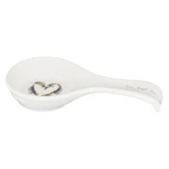 B&M Ceramic Spoon Rest -Kitchen Product Store 337110 ceramic spoon rest live laugh love 2