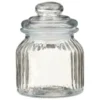 B&M Decorative Glass Storage Jar
