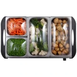 Tower 4 Tray Buffet Server -Kitchen Product Store 350633 tower buffet server 3