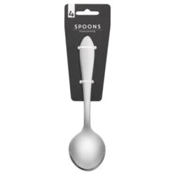 B&M Stainless Steel Spoons 4pk