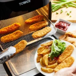 Tower 5-in-1 Air Fryer Oven 11L 28 Tower 5-in-1 Air Fryer Oven 11L -Kitchen Product Store 357961 tower 5 in 1 air fryer oven 11l 8