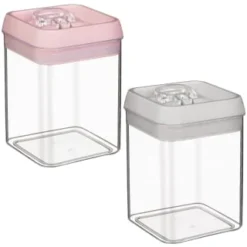 B&M Vacuum Storage Container 1.7L - Grey -Kitchen Product Store 368008 368010 vacuum storage 1 7l main