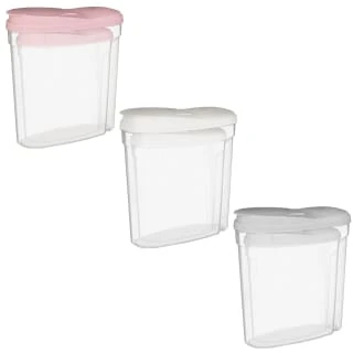 B&M Cereal Storage Container Set 2pk - White 6 B&M Cereal Storage Container Set 2pk - White - Image 6