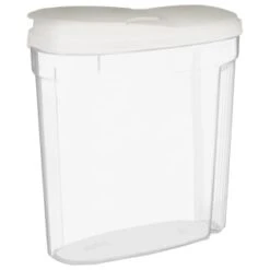 B&M Cereal Storage Container Set 2pk - White 9 B&M Cereal Storage Container Set 2pk - White -Kitchen Product Store 368613 cereal storage set 2 pk white 3