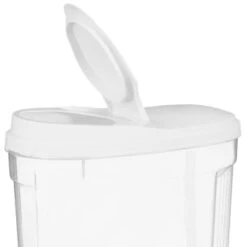 B&M Cereal Storage Container Set 2pk - White 10 B&M Cereal Storage Container Set 2pk - White -Kitchen Product Store 368613 cereal storage set 2 pk white 4