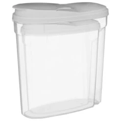 B&M Cereal Storage Container Set 2pk - Grey -Kitchen Product Store 368615 cereal storage set 2 pk grey 2