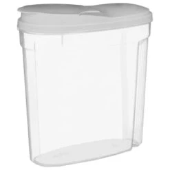 B&M Cereal Storage Container Set 2pk - Grey -Kitchen Product Store 368615 cereal storage set 2 pk grey 3