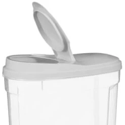 B&M Cereal Storage Container Set 2pk - Grey -Kitchen Product Store 368615 cereal storage set 2 pk grey 4