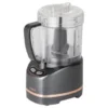 Tower Compact Food Processor 400ml - Grey & Rose Gold