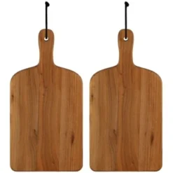 B&M Mini Acacia Wood Serve Boards 2pk 8 B&M Mini Acacia Wood Serve Boards 2pk -Kitchen Product Store 375102 2pk mini acacia wood serve boards group