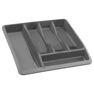 Addis Cutlery Drawer Organiser - Grey 1 Addis Cutlery Drawer Organiser - Grey