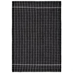 B&M Check Tea Towels - Black 3pk 8 B&M Check Tea Towels - Black 3pk -Kitchen Product Store 380307 3pk check tea towels black 4