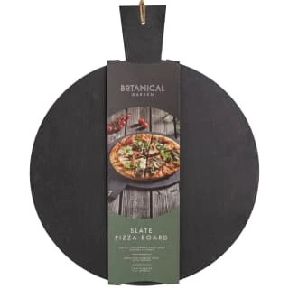 B&M Botanical Garden Slate Pizza Board 1 B&M Botanical Garden Slate Pizza Board