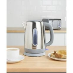 Goodmans Brushed Kettle 1.7L -Kitchen Product Store 386963 goodmans brushed kettle 1 7l 3