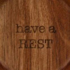 B&M Acacia Spoon Rest -Kitchen Product Store 390141 acacia spoon rest 3