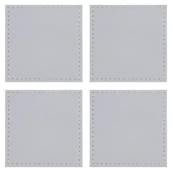 B&M Reversible Leatherette Coasters 4pk -Kitchen Product Store 390399 4pk reversible leatherette coasters 2