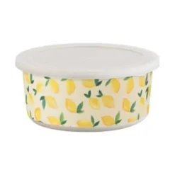 B&M Round Tubs 2pk - Lemons 10 B&M Round Tubs 2pk - Lemons -Kitchen Product Store 392928 2pk reuse and repurpose round tubs lemon 5