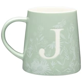 B&M Floral Alphabet Mug (Assorted) 4 B&M Floral Alphabet Mug (Assorted) - Image 4