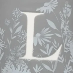 B&M Floral Alphabet Mug (Assorted) 21 B&M Floral Alphabet Mug (Assorted) -Kitchen Product Store 394397 floral alphabet mug grey l 2