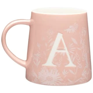 B&M Floral Alphabet Mug (Assorted) 5 B&M Floral Alphabet Mug (Assorted) - Image 5