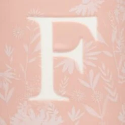 B&M Floral Alphabet Mug (Assorted) -Kitchen Product Store 394402 floral alphapet mug pink f 2