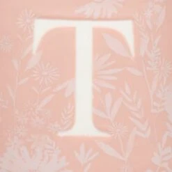 B&M Floral Alphabet Mug (Assorted) -Kitchen Product Store 394402 floral alphapet mug pink t 2