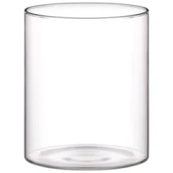 B&M Small Glass Jar With Acacia Wood Lid 6 B&M Small Glass Jar With Acacia Wood Lid -Kitchen Product Store 394439 small glass canister with acacia wood 3