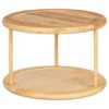 B&M Bamboo Round 2 Tier Spice Rack
