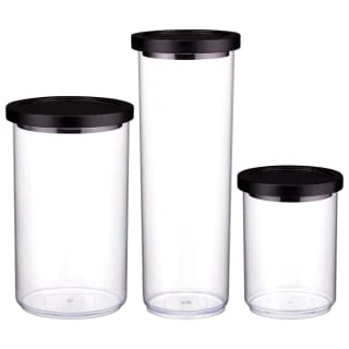 B&M Canister With Airtight Wooden Lid 750ml 4 B&M Canister With Airtight Wooden Lid 750ml - Image 4