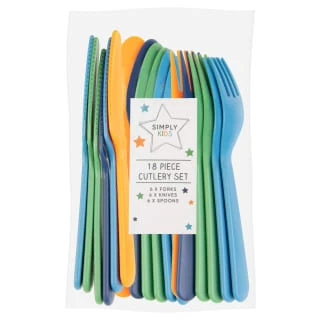 Simply Kids Cutlery Set - Multicolour 1 Simply Kids Cutlery Set - Multicolour