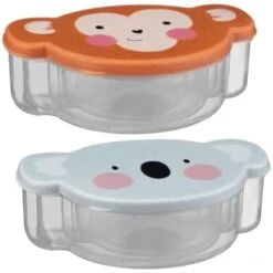 Storage Tubs 4pk - Monkey -Kitchen Product Store 398838 4pk animal tubs group